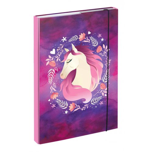 BAAGL SET 5 Ergo Kůň: aktovka, penál, sáček, desky, box - obrázek