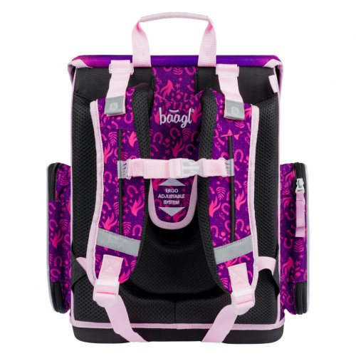 BAAGL SET 5 Ergo Kůň: aktovka, penál, sáček, desky, box - obrázek