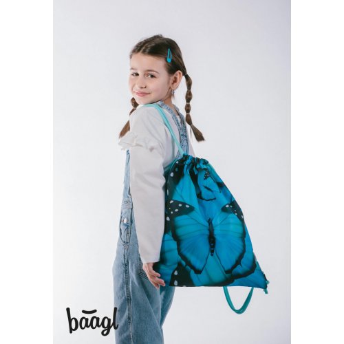 Školní sáček na obuv Butterfly BAAGL - obrázek