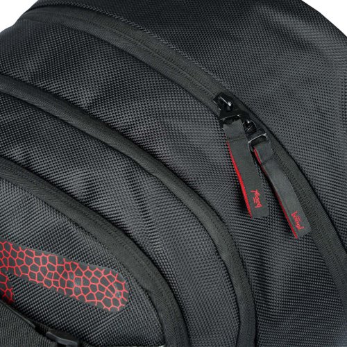 BAAGL Školní batoh Skate Red - obrázek