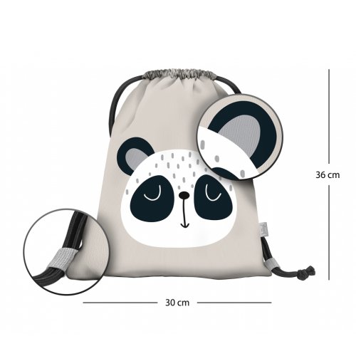 BAAGL Předškolní sáček Panda - obrázek