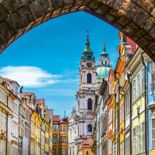 Poznámkový kalendář PRAHA 2024, 30 × 30 cm - obrázek