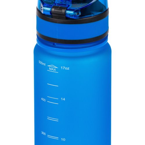 BAAGL Tritanová láhev na pití Logo - modrá - obrázek