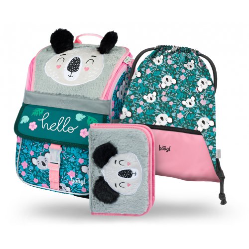 Školní set Zippy Baby Koala - aktovka, penál, sáček