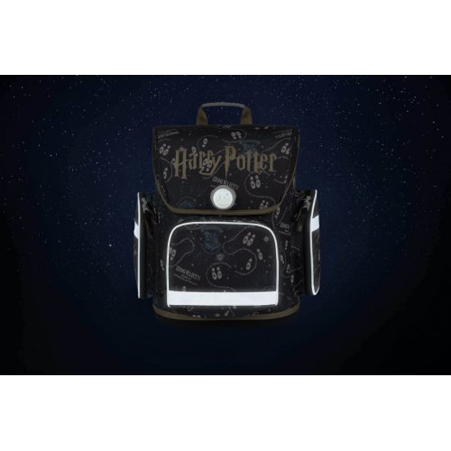 Školní set BAAGL 3 Ergo Harry Potter Pobertův plánek: aktovka, penál, sáček - obrázek