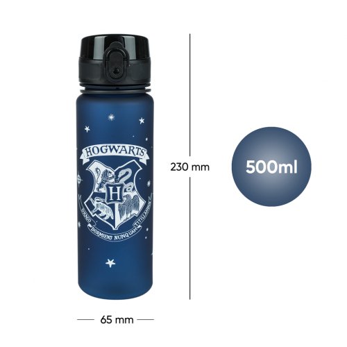 Tritanová láhev na pití Harry Potter Bradavice 500 ml - obrázek