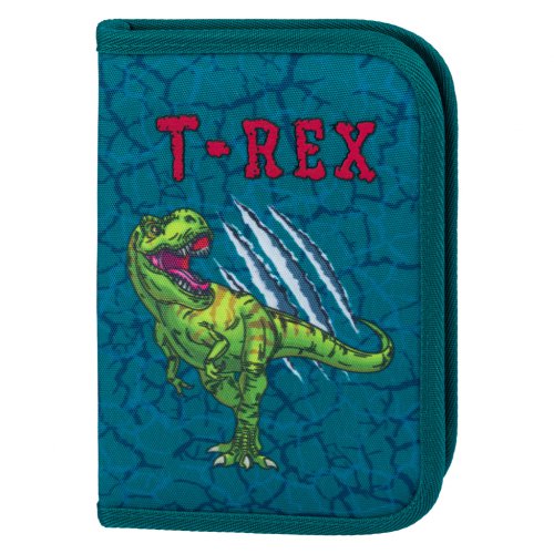 Školní penál klasik dvě chlopně T-REX BAAGL