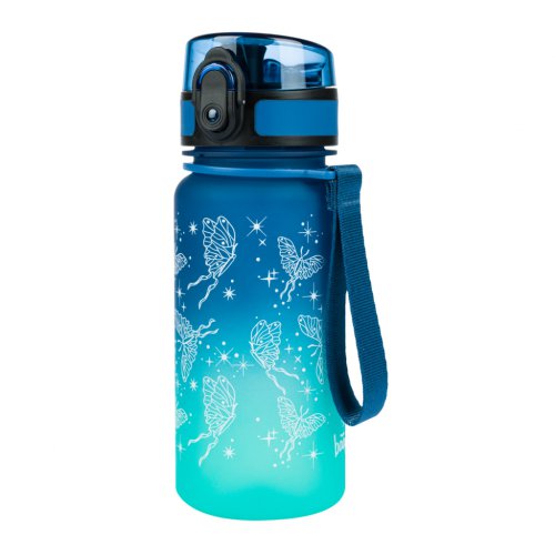 Tritanová láhev na pití Gradient Motýl  350 ml