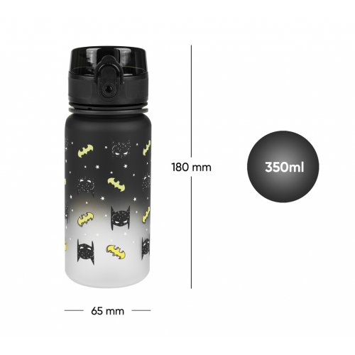 Tritanová láhev na pití Gradient Batman Mask 350 ml - obrázek