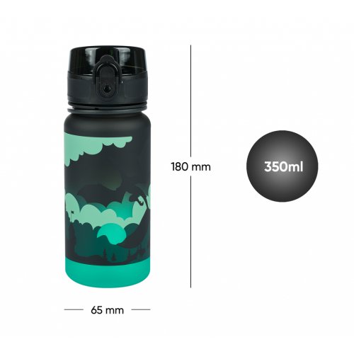 BAAGL Tritanová láhev na pití Gradient Drak 350 ml - obrázek