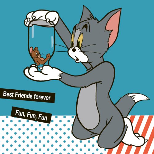 Poznámkový kalendář Tom a Jerry 2024, 30 × 30 cm - obrázek