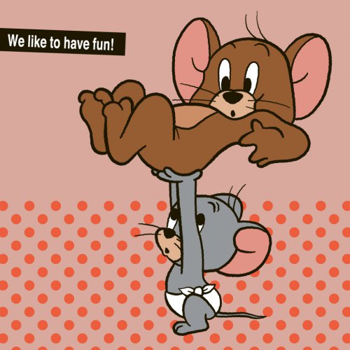 Poznámkový kalendář Tom a Jerry 2024, 30 × 30 cm - obrázek