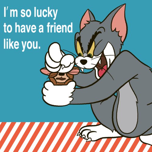 Poznámkový kalendář Tom a Jerry 2024, 30 × 30 cm - obrázek