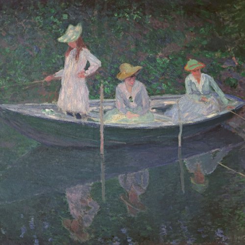 Poznámkový kalendář Claude Monet 2024, 30 × 30 cm - obrázek