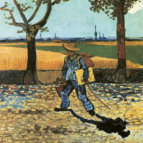 Poznámkový kalendář Vincent van Gogh 2024, 30 × 30 cm - obrázek