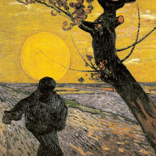 Poznámkový kalendář Vincent van Gogh 2024, 30 × 30 cm - obrázek