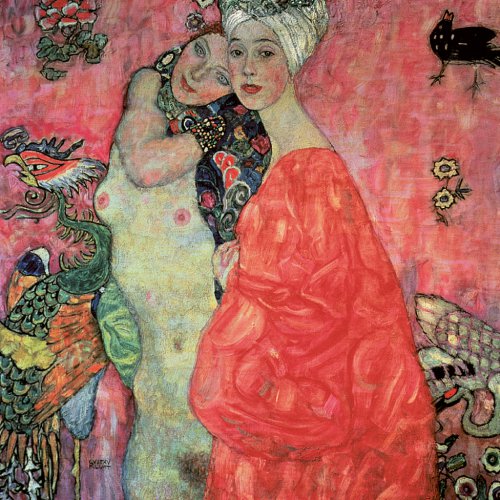 Poznámkový kalendář Gustav Klimt 2024, 30 × 30 cm - obrázek