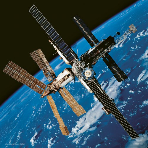 Poznámkový kalendář NASA 2024, 30 × 30 cm - obrázek