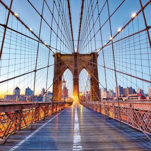 Poznámkový kalendář New York 2024, 30 × 30 cm - obrázek