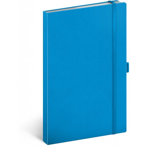 Notes Modrý, linkovaný, 13 × 21 cm