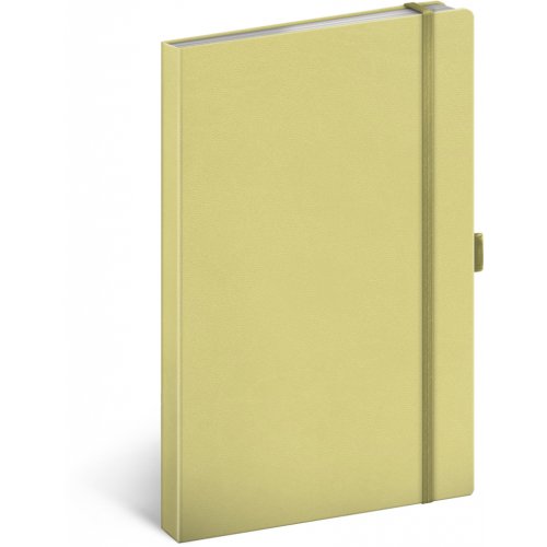 Notes Žlutý, tečkovaný, 13 × 21 cm
