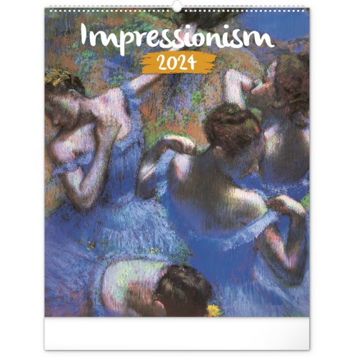 Nástěnný kalendář Impresionismus 2024, 48 × 56 cm