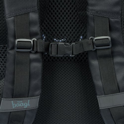 Školní set BAAGL 3 Skate Red: batoh, penál, sáček - obrázek