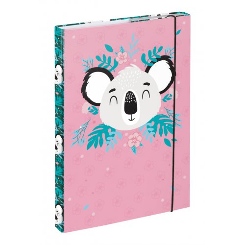 Školní set BAAGL 5 Zippy Baby Koala: aktovka, penál, sáček, desky, box - obrázek