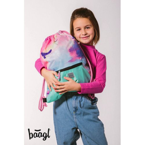 Školní set BAAGL 3 Zippy Sova: aktovka, penál, sáček - obrázek