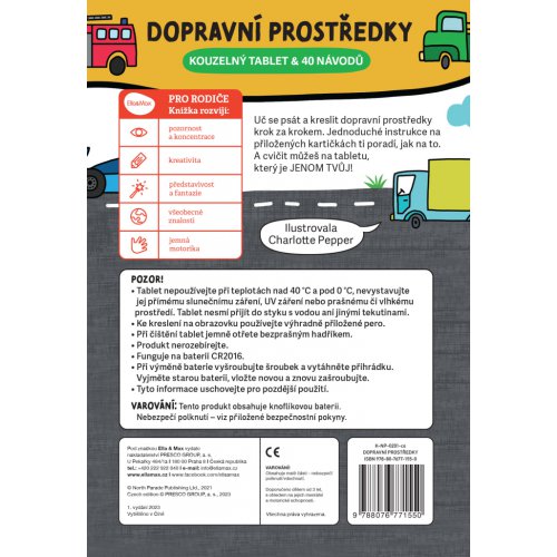 Kouzelný tablet & 40 návodů – DOPRAVNÍ PROSTŘEDKY - obrázek