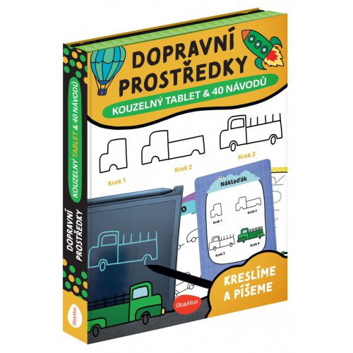 Kouzelný tablet & 40 návodů – DOPRAVNÍ PROSTŘEDKY