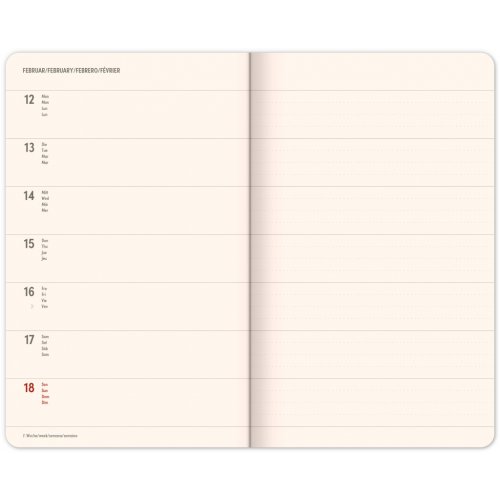 Týdenní diář Love Yourself 2024, 13 × 21 cm - obrázek