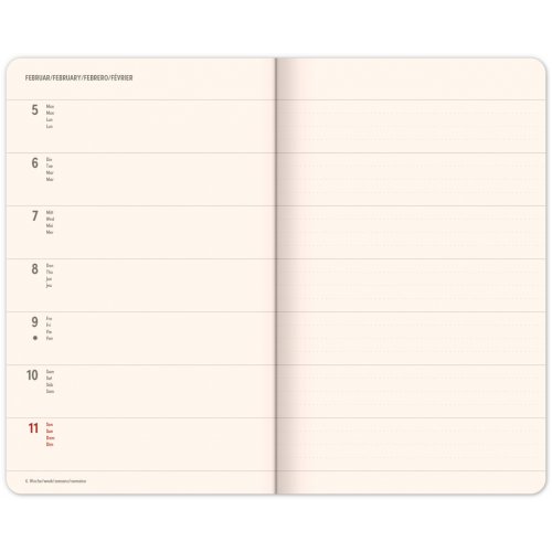 Týdenní diář Love Yourself 2024, 13 × 21 cm - obrázek
