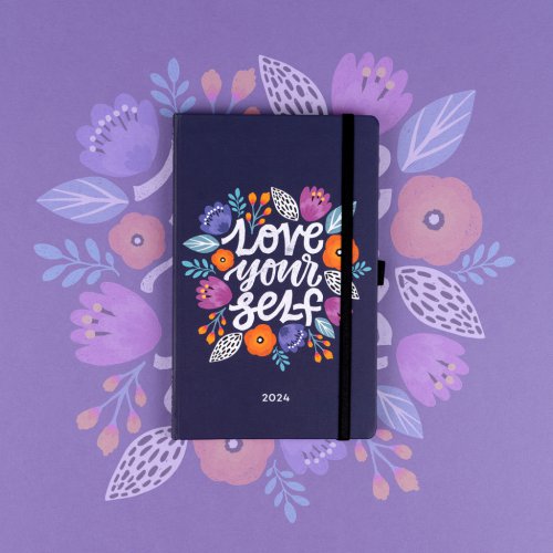 Týdenní diář Love Yourself 2024, 13 × 21 cm - obrázek