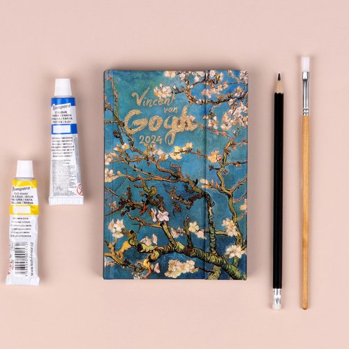 Týdenní magnetický diář Vincent van Gogh 2024, 11 × 16 cm - obrázek