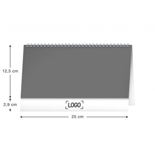 Stolní kalendář Plánovací s evropskými svátky 2024, 25 × 12,5 cm - obrázek