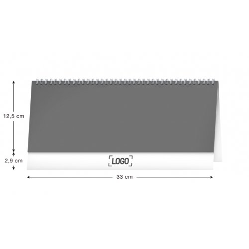 Stolní kalendář Plánovací daňový s fotkami 2024, 33 × 12,5 cm - obrázek
