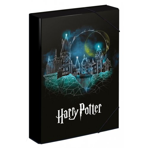Školní set BAAGL 5 Skate Harry Potter Relikvie smrti: batoh, penál, sáček, desky, peněženka - obrázek