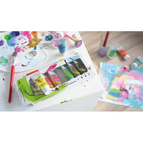 Sada Umělecká barva KIDS ART pro děti  8 barev 30 ml - 43360_KREUL_KidsArtKinder_4.jpg
