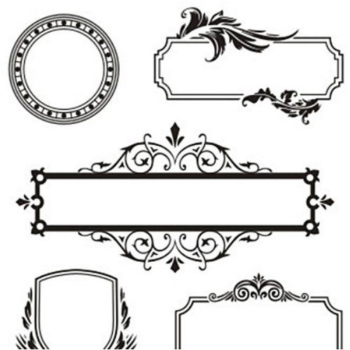 Silikonovát razítka ORNAMENTY - obrázek