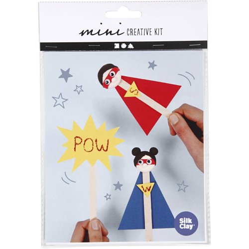 Mini kreativní sada MASKOVANÉ FIGURKY - obrázek
