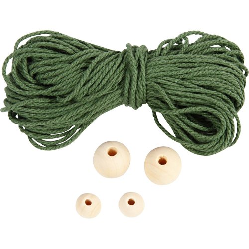 Mini sada macramé VÁNOČNÍ STROMEČEK - obrázek