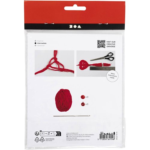 Sada háčkování VALENTÝNSKÁ SRDÍČKA - obrázek