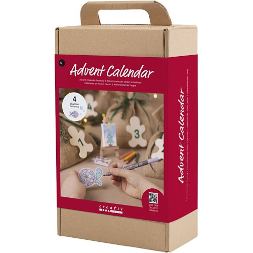 Adventní kalendář malování - obrázek