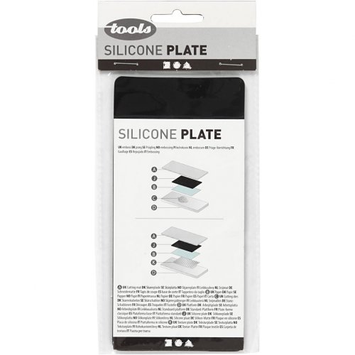 Silikonová prokládací deska pro vysekávací a embosovací stroje 15,5 x 7,3 cm - obrázek