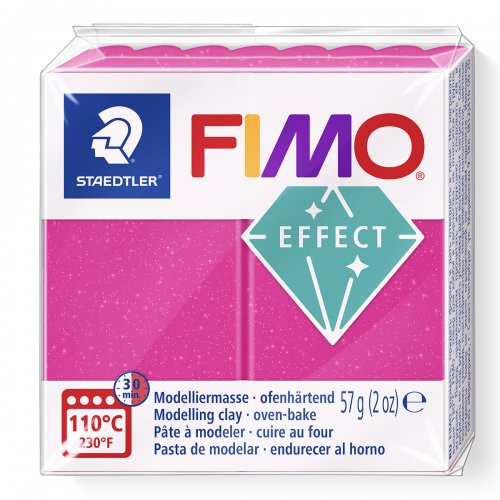 FIMO efekt 57g DRAHOKAM RUBÍN