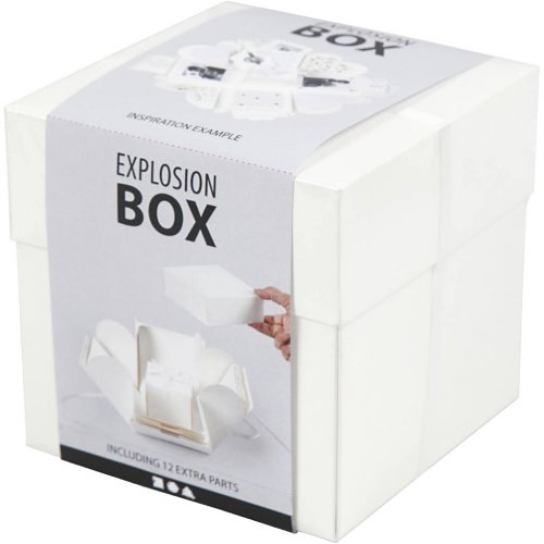 Exploding box k dotvoření BÍLÁ - obrázek