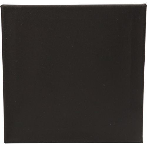 Malířské plátno černé, 30x30 cm, 360g/m2, 10 ks v balení - obrázek