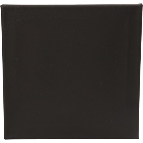 Malířské plátno černé, 30x30 cm, 360g/m2, 10 ks v balení - obrázek
