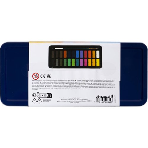 Sada akvarelových barev COLORTIME 24 barev - obrázek